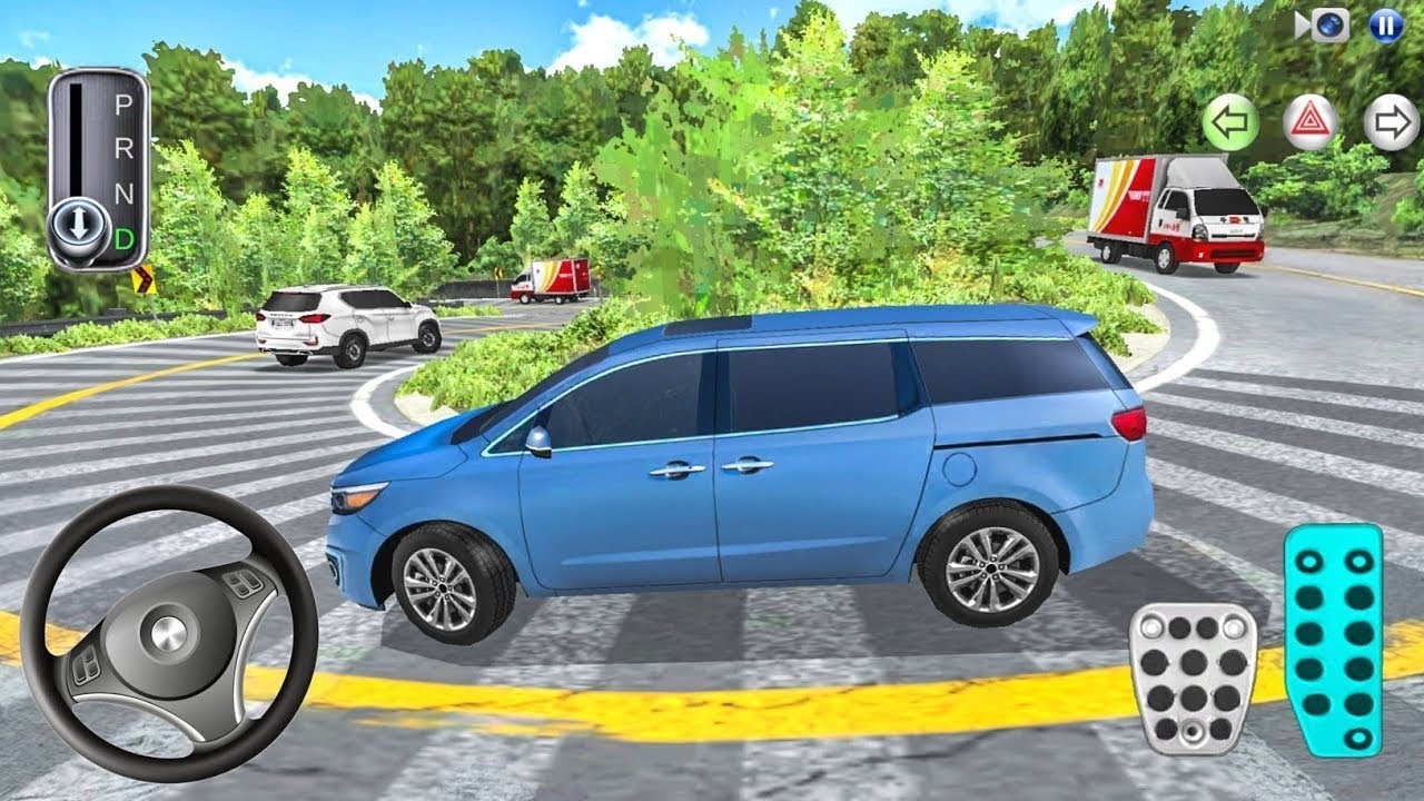 New kia Carnival For Parking 3d Driving Class Android Gameplay iOS || Car Game 
