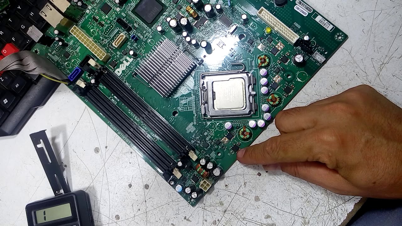 placa DELL luz amarela  RESOLVIDO