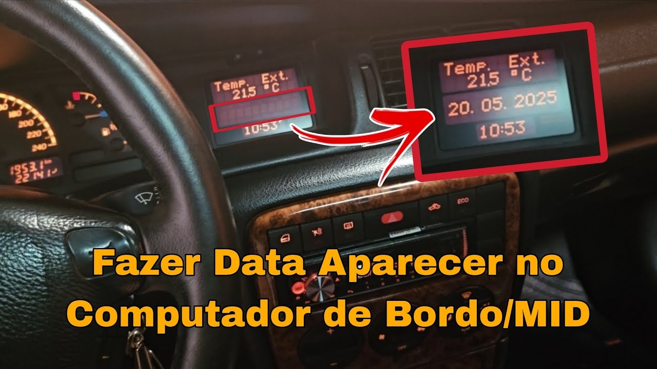 DATA desaparecendo no Computador de Bordo/MID do Vectra - Como resolver e fazer aparecer novamente.