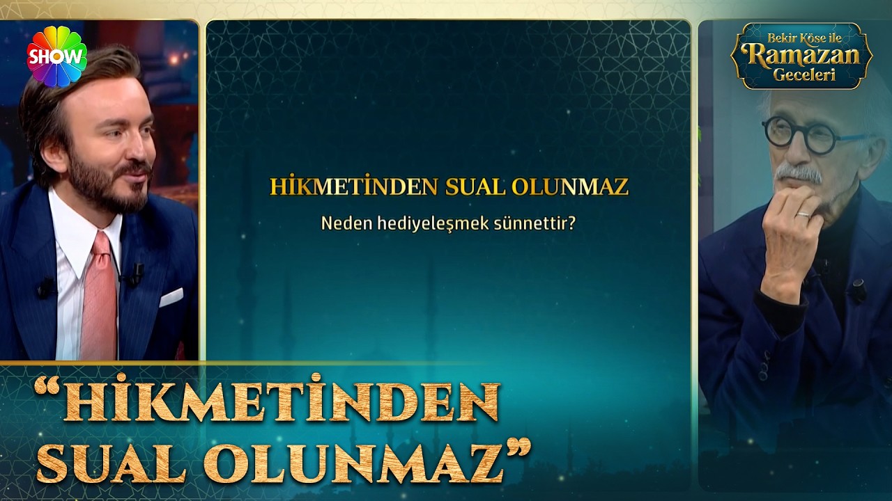 Neden hediyeleşmek sünnettir? | Bekir Köse İle Ramazan Geceleri 11. Bölüm