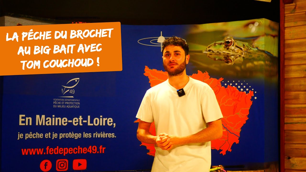 La pêche du brochet au big bait avec Tom COUCHOUD !