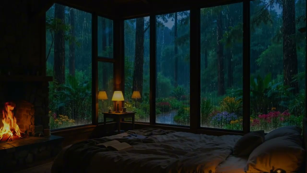 Fall Asleep in 2 Minutes | Sleep Music in a Warm Bedroom for Relaxation & Deep Sleep