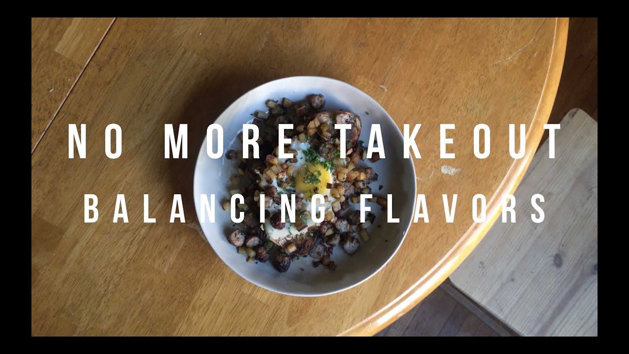 I Practice Balancing Flavors