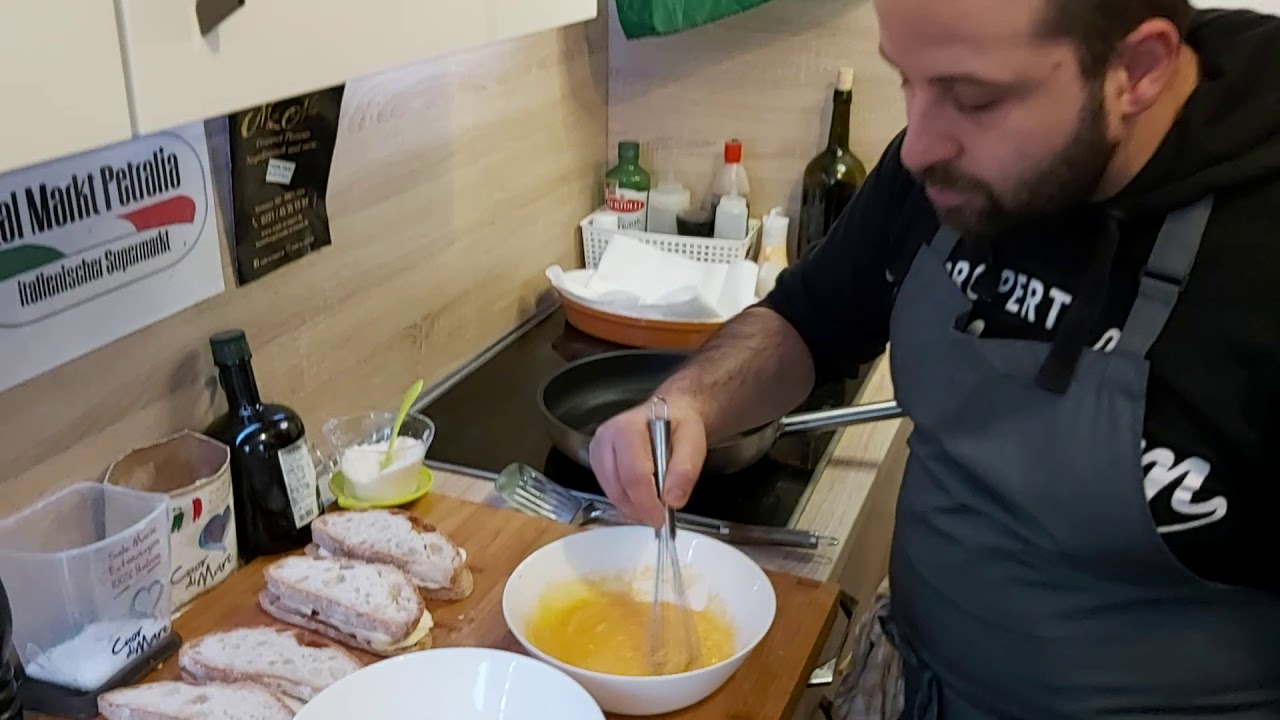Mozzarella in Carrozza facile da preparare!