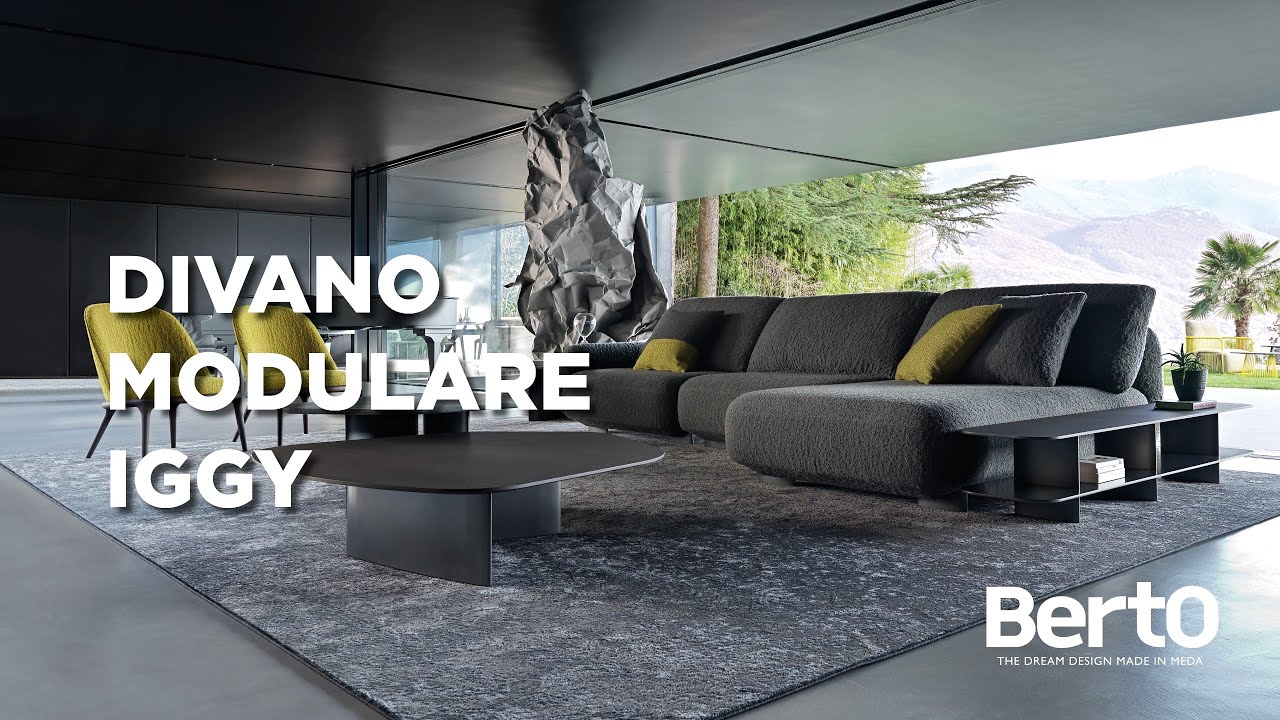 Divano Modulare IGGY: Divano Comodo e di Design Personalizzato per il Tuo Salotto