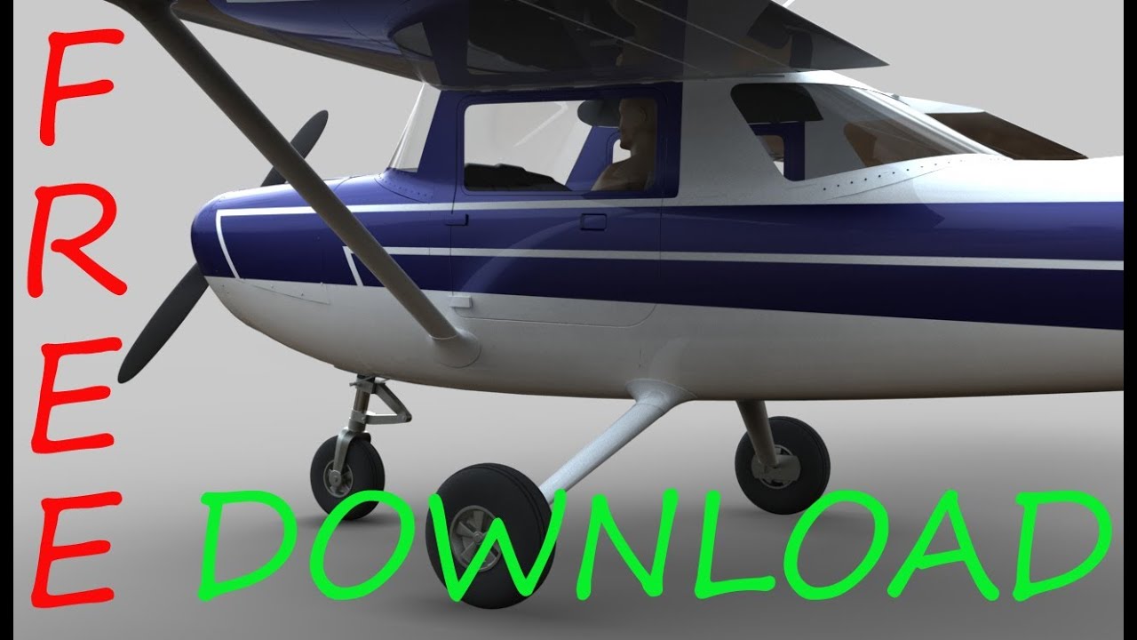 Just Flight Cessna 152 Download (Ex Payware Plane ) - FSX HD