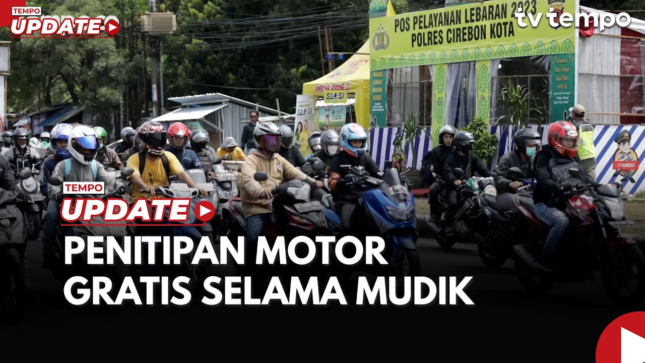 Polri Sediakan Penitipan Motor Gratis