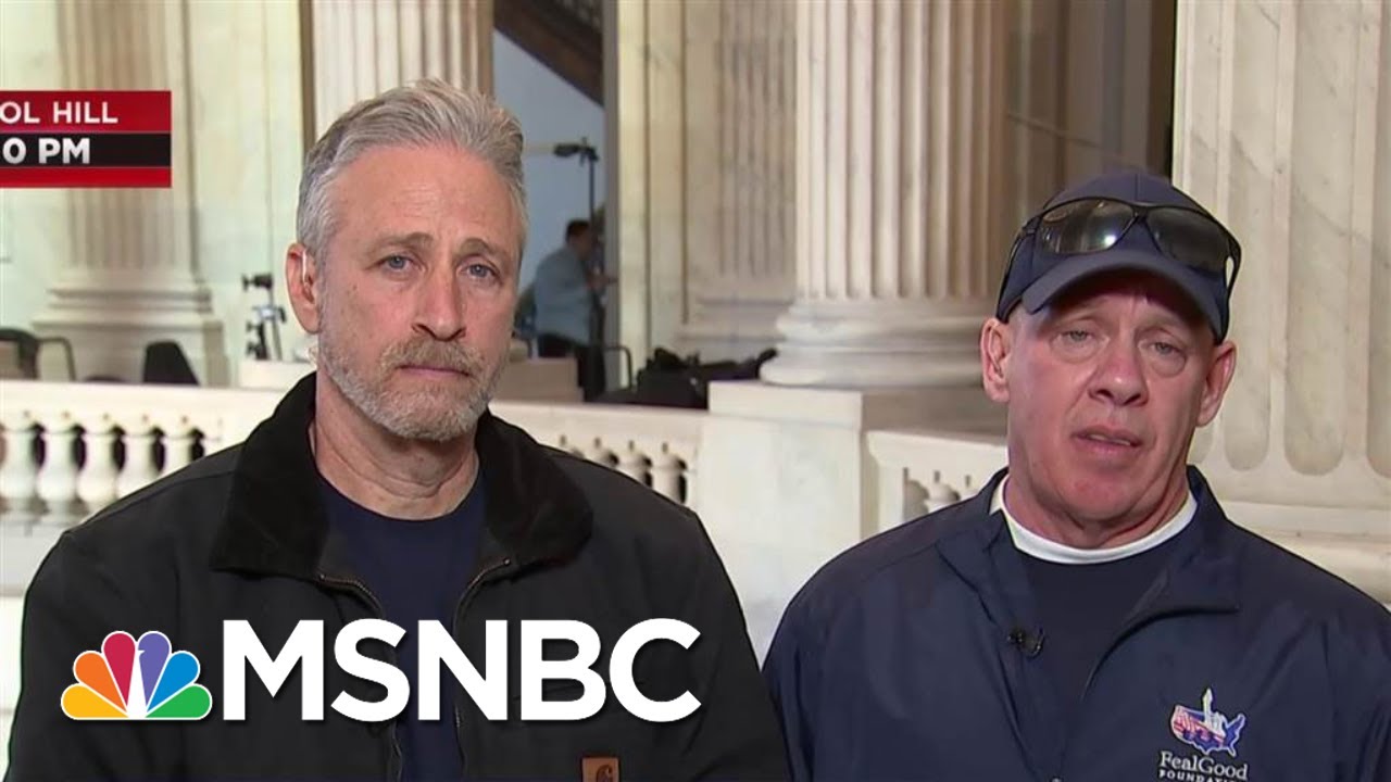 Jon Stewart And Lawmakers Fight For 9/11 First Responders' Care | Andrea Mitchell | MSNBC