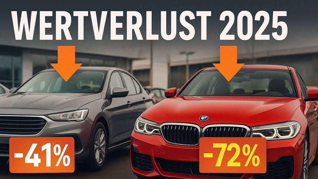 Diese 16 Autos verlieren am meisten Wert in Deutschland!