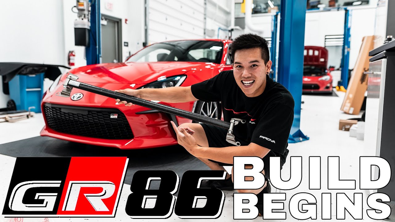 Первые модификации для нашей Toyota GR86 2022 года!