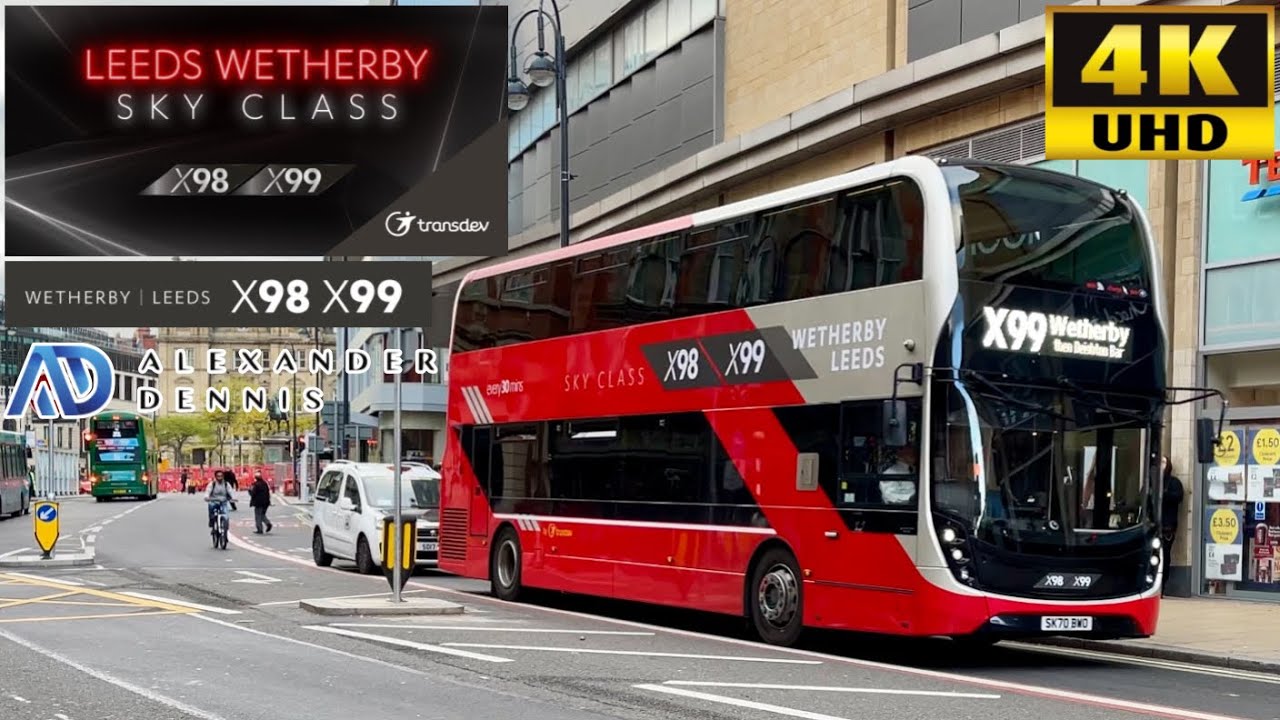 [Transdev Harrogate Bus Company​: Skyclass X99 Leeds Station to Wetherby] ADL Dennis Enviro400MMC