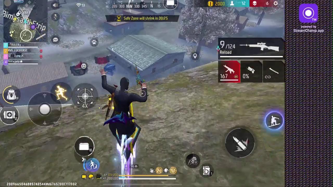 Broadcast powered by StreamChamp