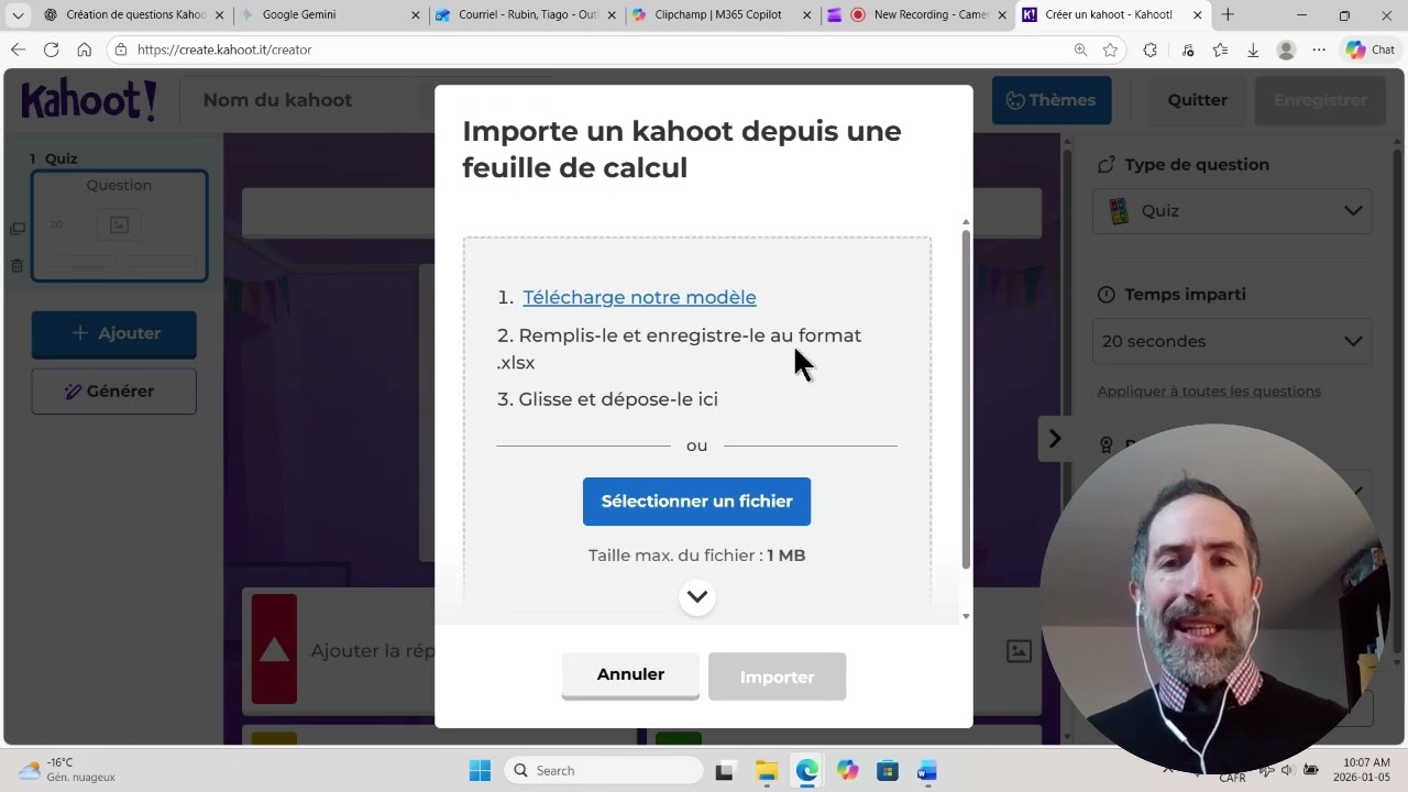 Créer un quiz Kahoot en 5 minutes avec chatGPT gratuitement