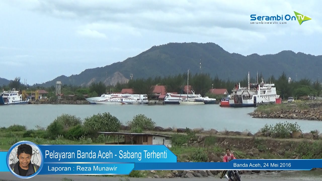 Pelayaran Banda Aceh - Sabang Terhenti