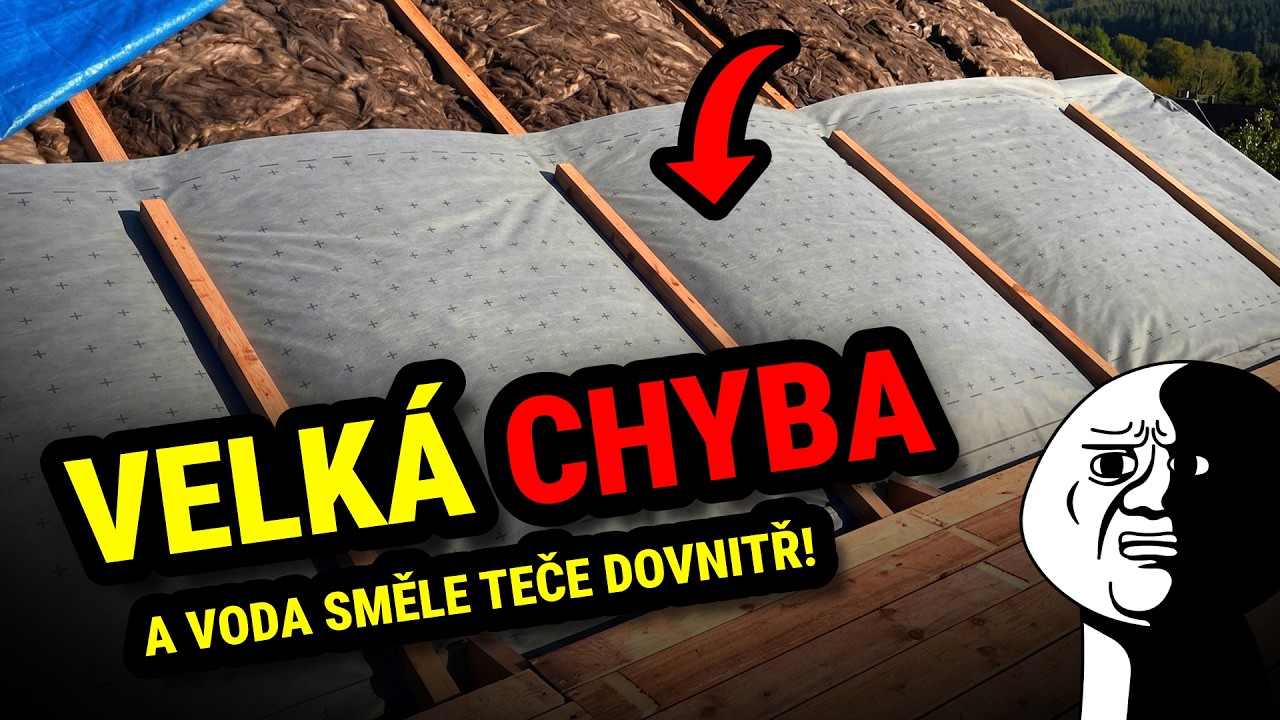 Může se podstřešní fólie vyboulit?