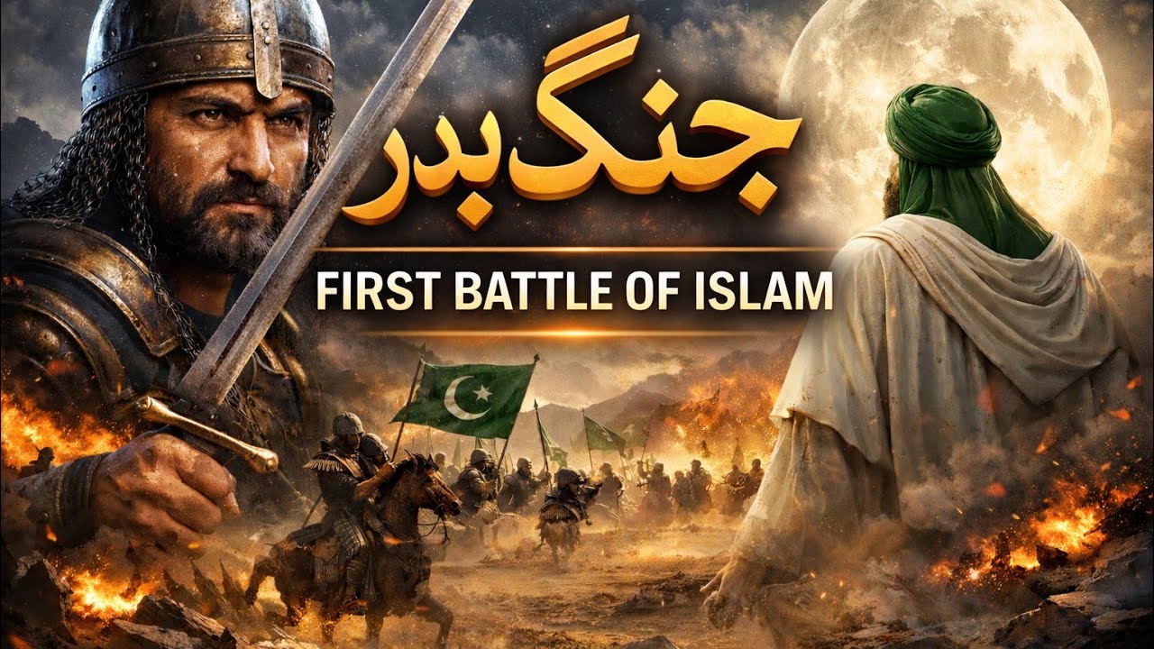 Ghazwa-E-Badr | first battle of Islam | Frishton ki aamad 