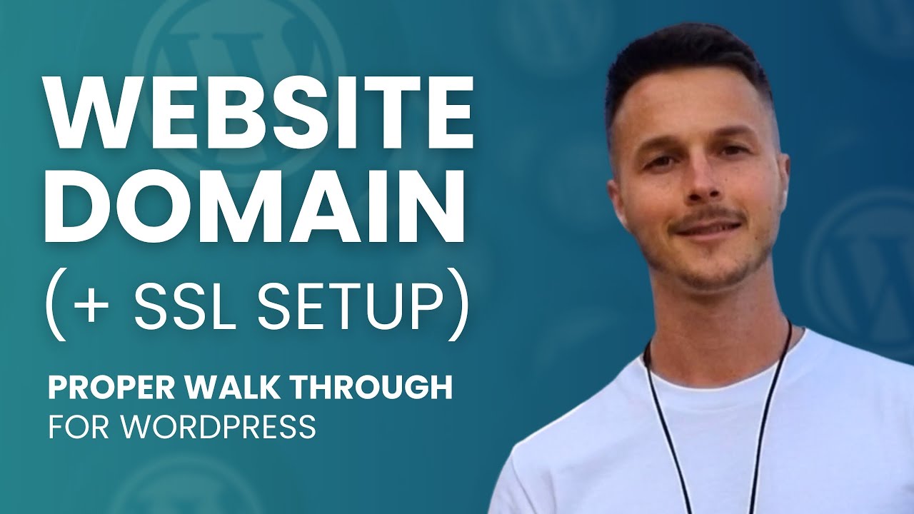 How to Set Up a Domain, Hosting & SSL for WordPress (Beginner Friendly)