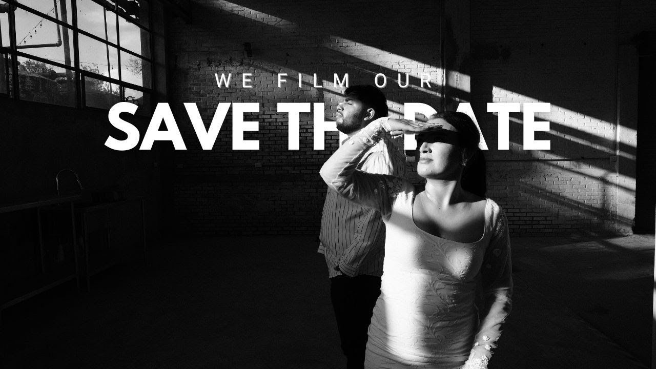 Hicimos nuestro propio video #savethedate Nuestro propio video #preboda
