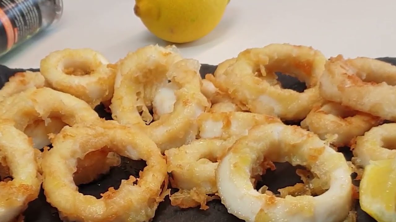 CALAMAR frits recette rapide et facile🍽