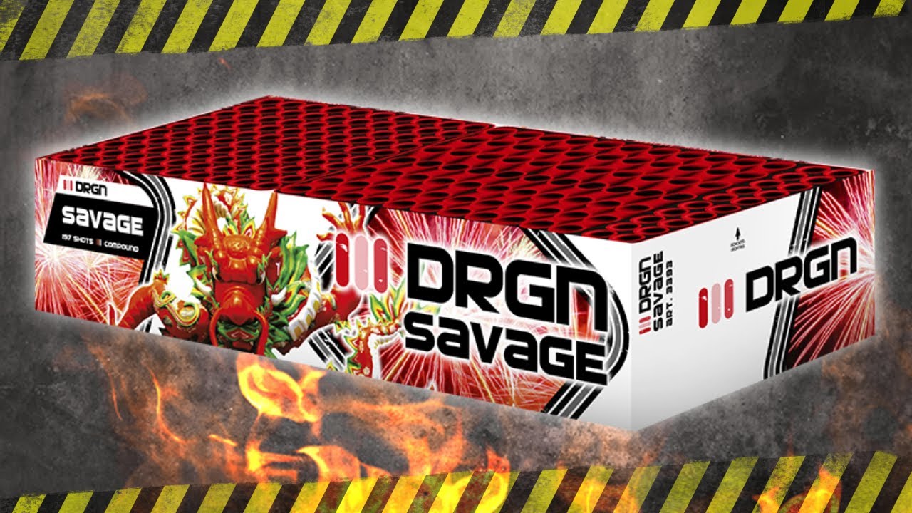 DRGN Savage - DRGN Line - DEvuurwerkwinkel.nl - GBV WECO - 3393