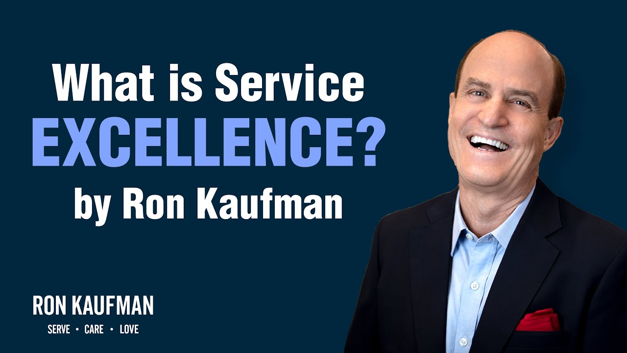 What is Excellence? Ron Kaufman&rsquo;s Inspiring Speech on Excellence as Momentum not a Position
