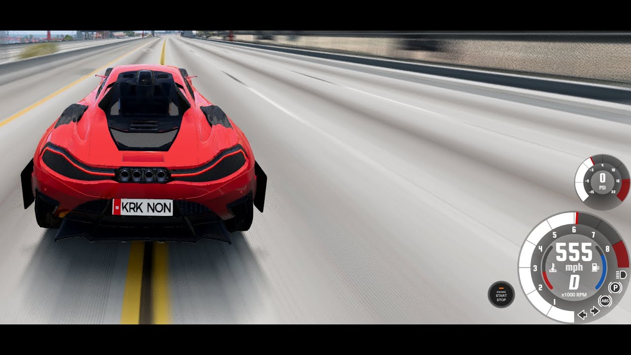 driving fastest car