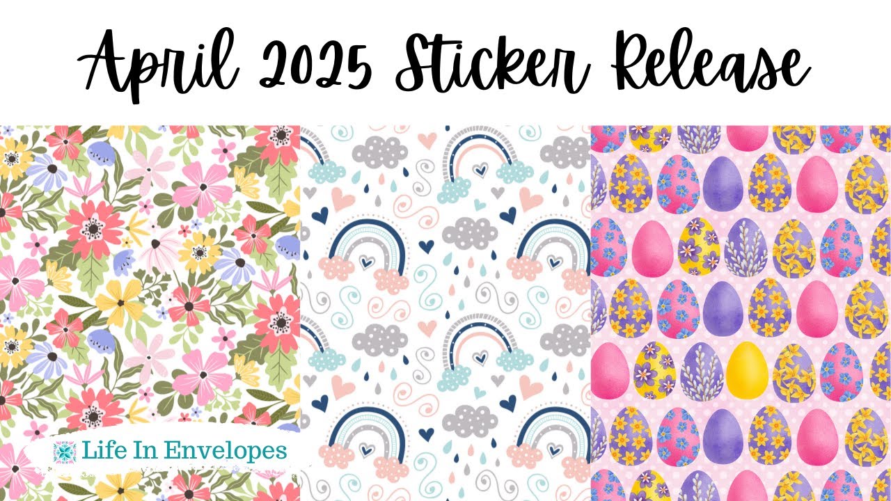 Apr 2025 Sticker Release / SMALL TBM BBP / FULL TBM BBP / EC / Classic Happy Planner / Universal