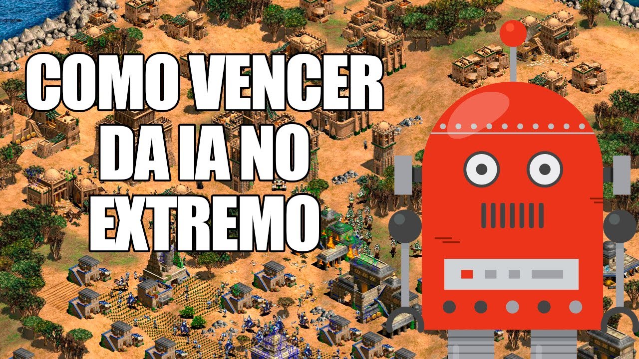 COMO VENCER DA IA NA DIFICULDADE EXTREMA (com cavalaria) - Age of Empires 2