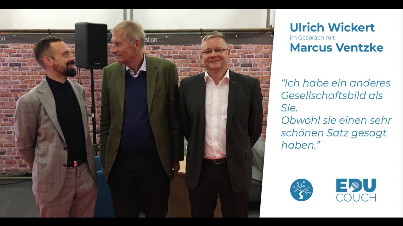 EduCouch Podcast | Ulrich Wickert &ndash; &ldquo;Ich habe ein anderes Gesellschaftsbild als Sie.