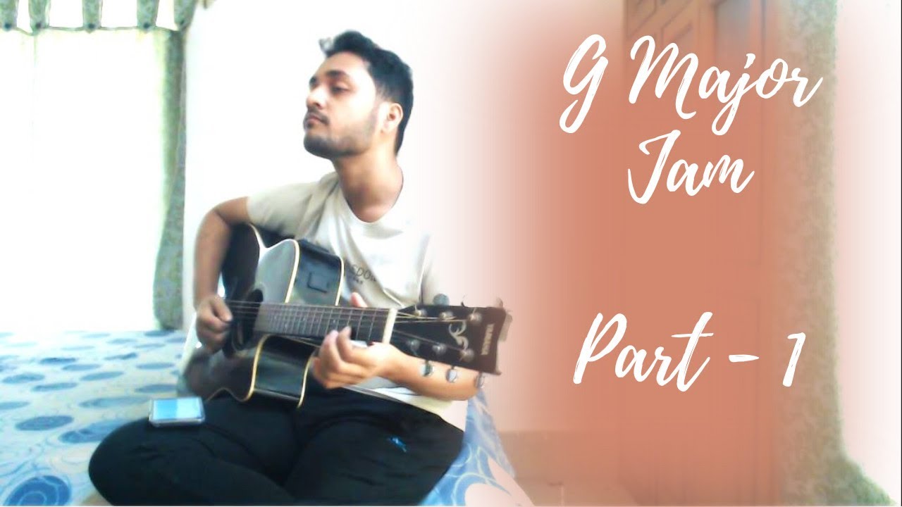 Relaxing Guitar Instrumental Music  - Acoustic Guitar Improvisation on G Major Scale