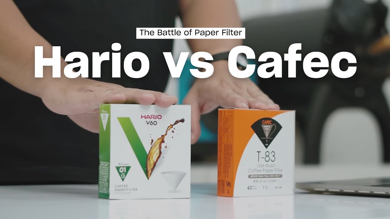 MENCARI PERBEDAAN PAPER FILTER HARIO VS CAFEC! APA BEDANYA?