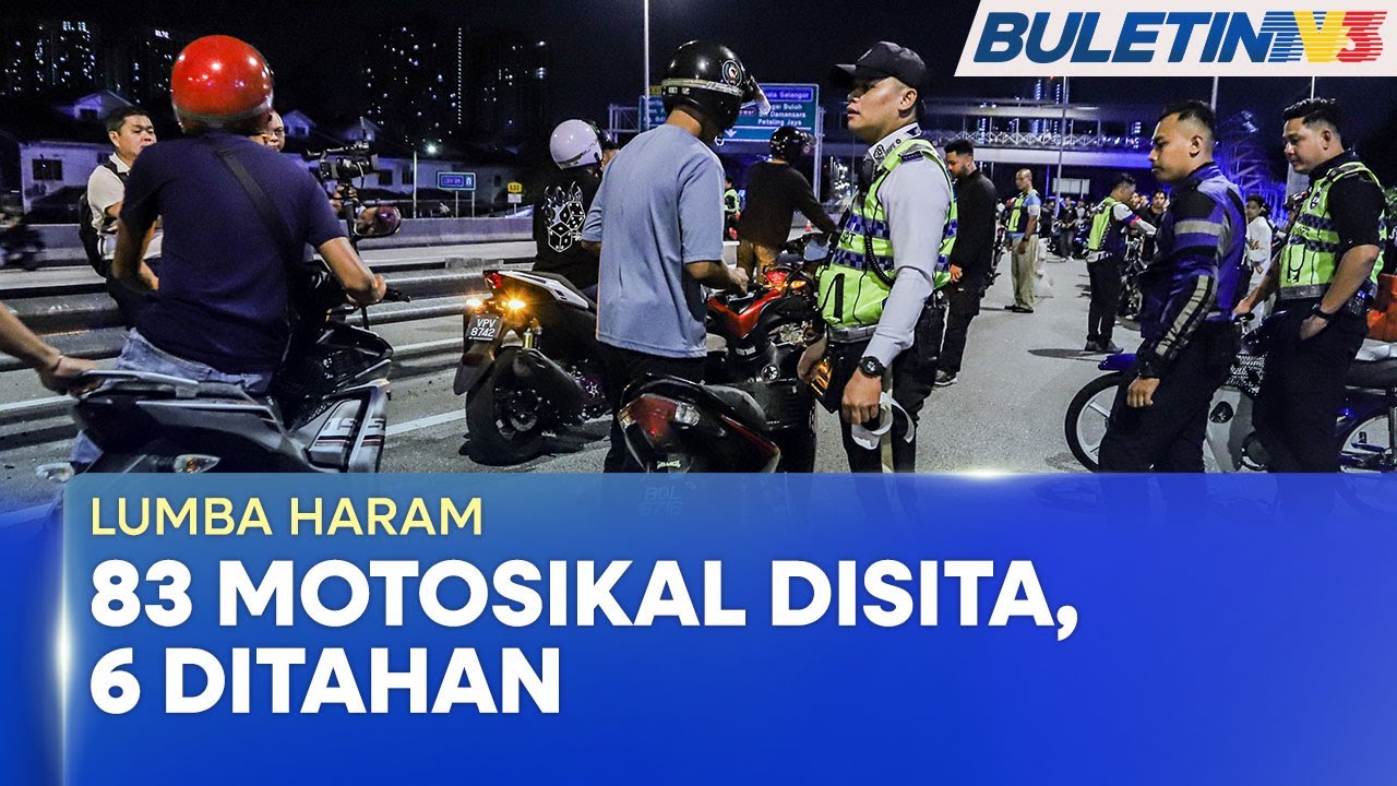 LUMBA HARAM | Remaja Belasan Tahun Jadikan Lebuh Raya 'Litar' Lumba Ditahan
