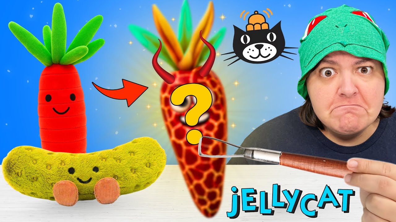 I Turn JellyCat Plushies Into Cursed Makeovers