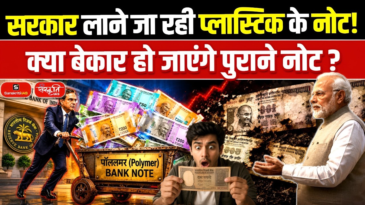 New Era for Indian Rupee? | RBI to Introduce Polymer Rupee Notes | What Are Polymer Banknotes?