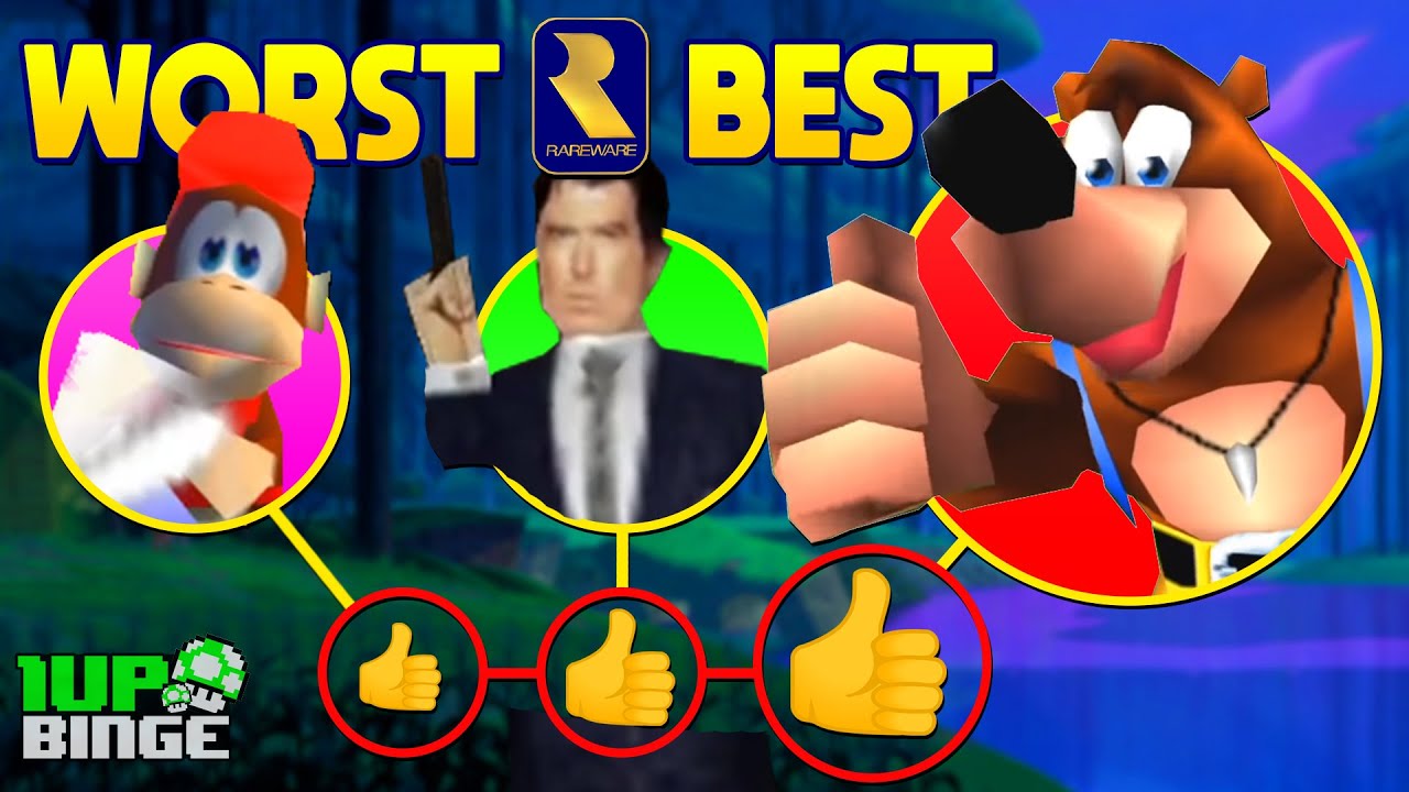 Nintendo 64 RARE Games: Worst to Best