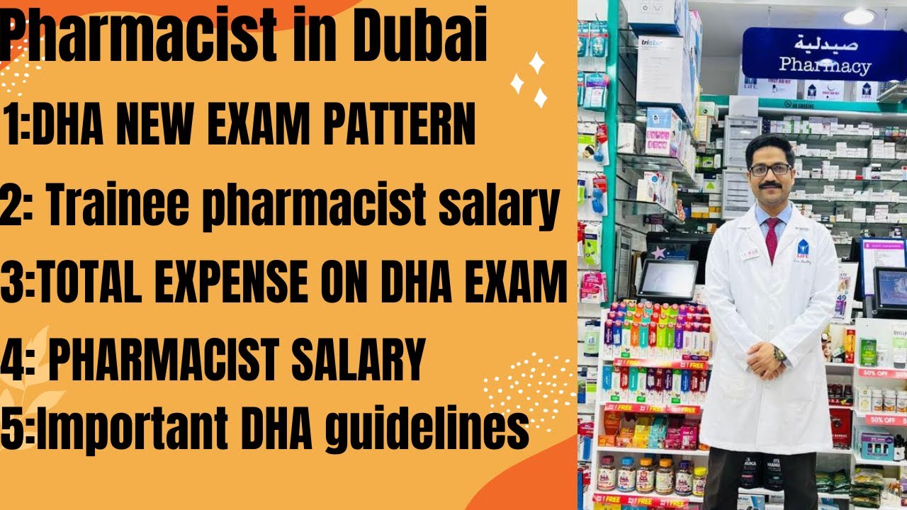 DHA change in syllabus or pattern ! Trainee pharmacist ! DHA total expense ! Important guidelines