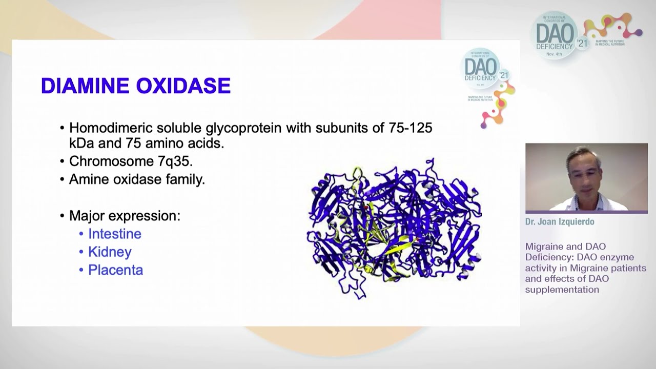 DAO enzyme activity in Migraine patients and effect of DAO supplementation (English)