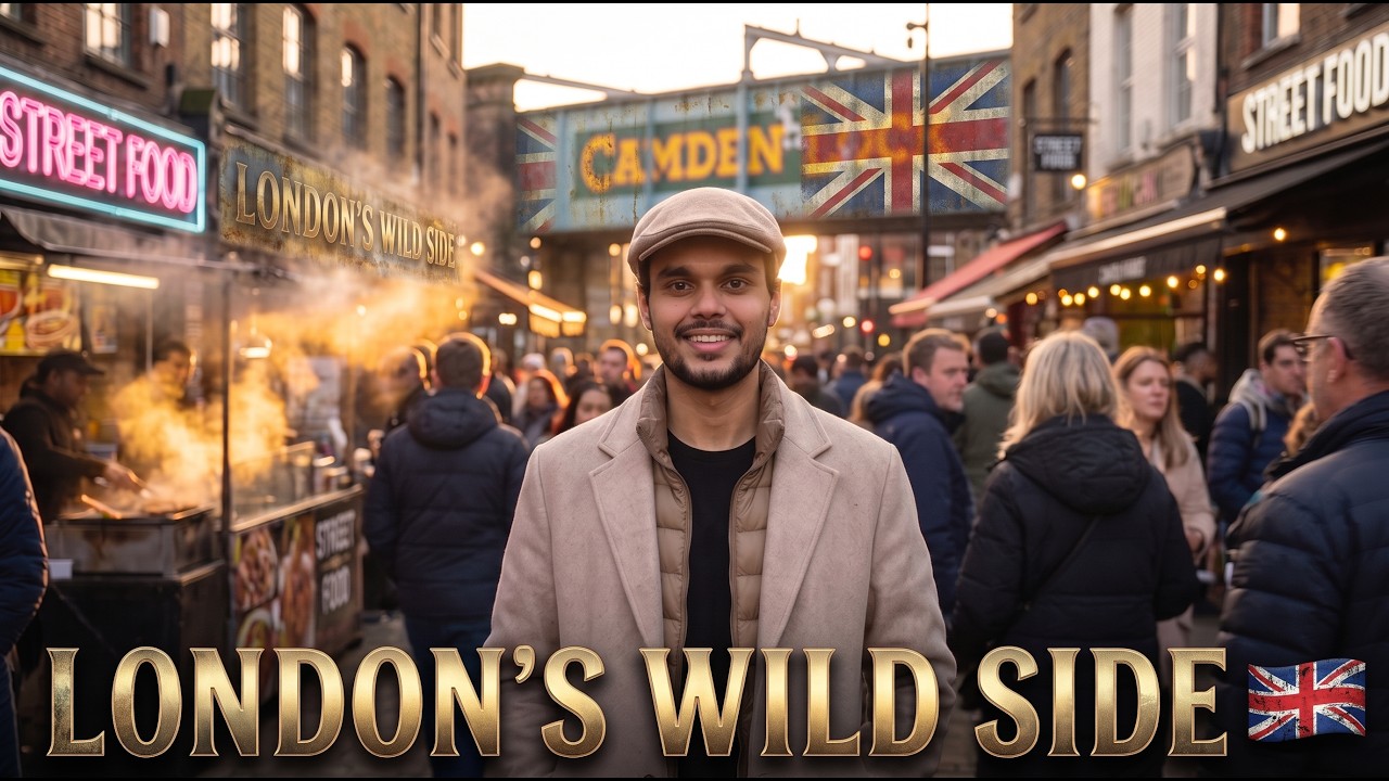 London on New Year's Day 🇬🇧 | Exploring Camden Town & Regent's Park