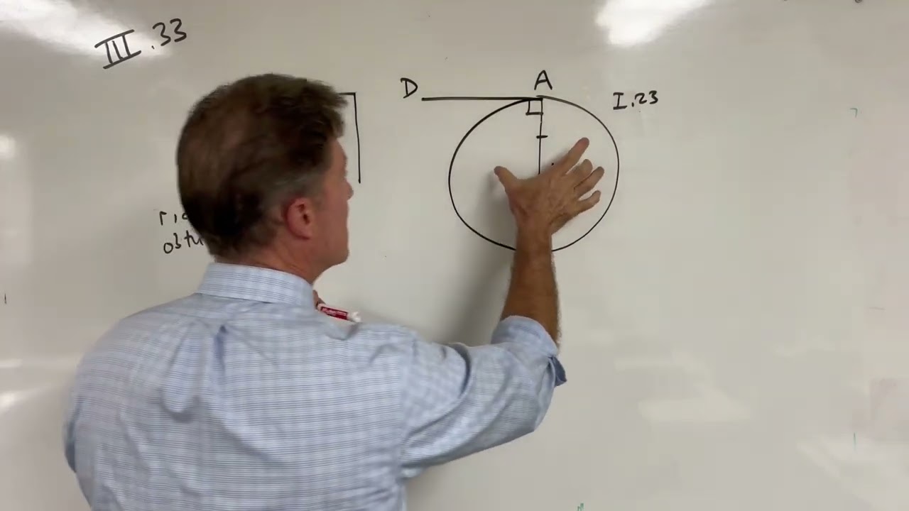 Euclid's Elements: Book 3, Prop 33