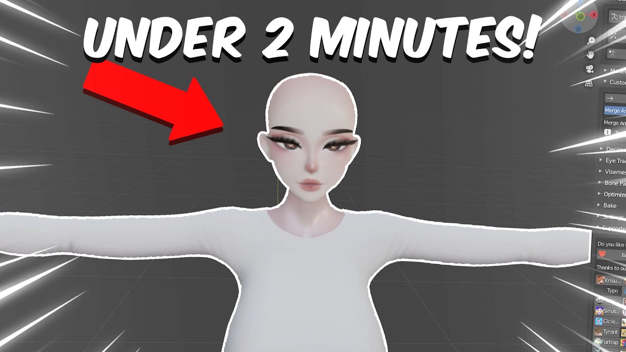 How to Merge a Head to a Body in BLENDER! | Blender Tutorials