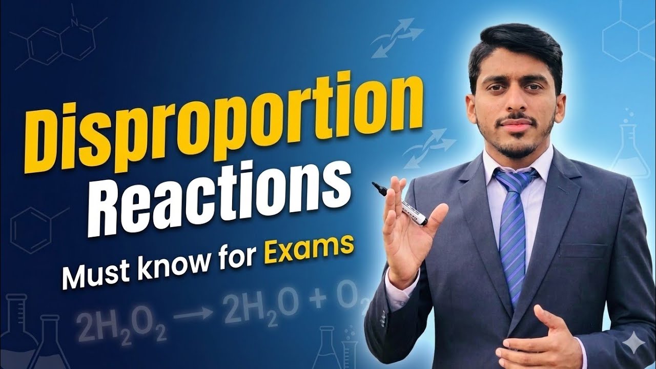 Chem 11 Chapter 10 Lecture 5 | Disproportionation Reactions | Quick Check 10.2 Solved |New Syllabus 
