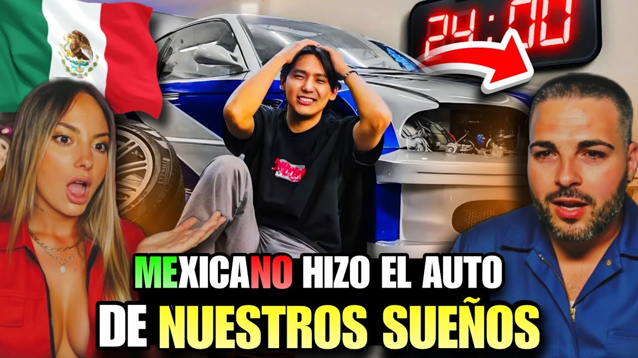 MECÁNICO MEXICANO DEJÓ sin PALABRAS a MECÁNICO ESPAÑOL con ESTE AUTO MODIFICAD O🇲🇽🔥*es UNA LOCURA*