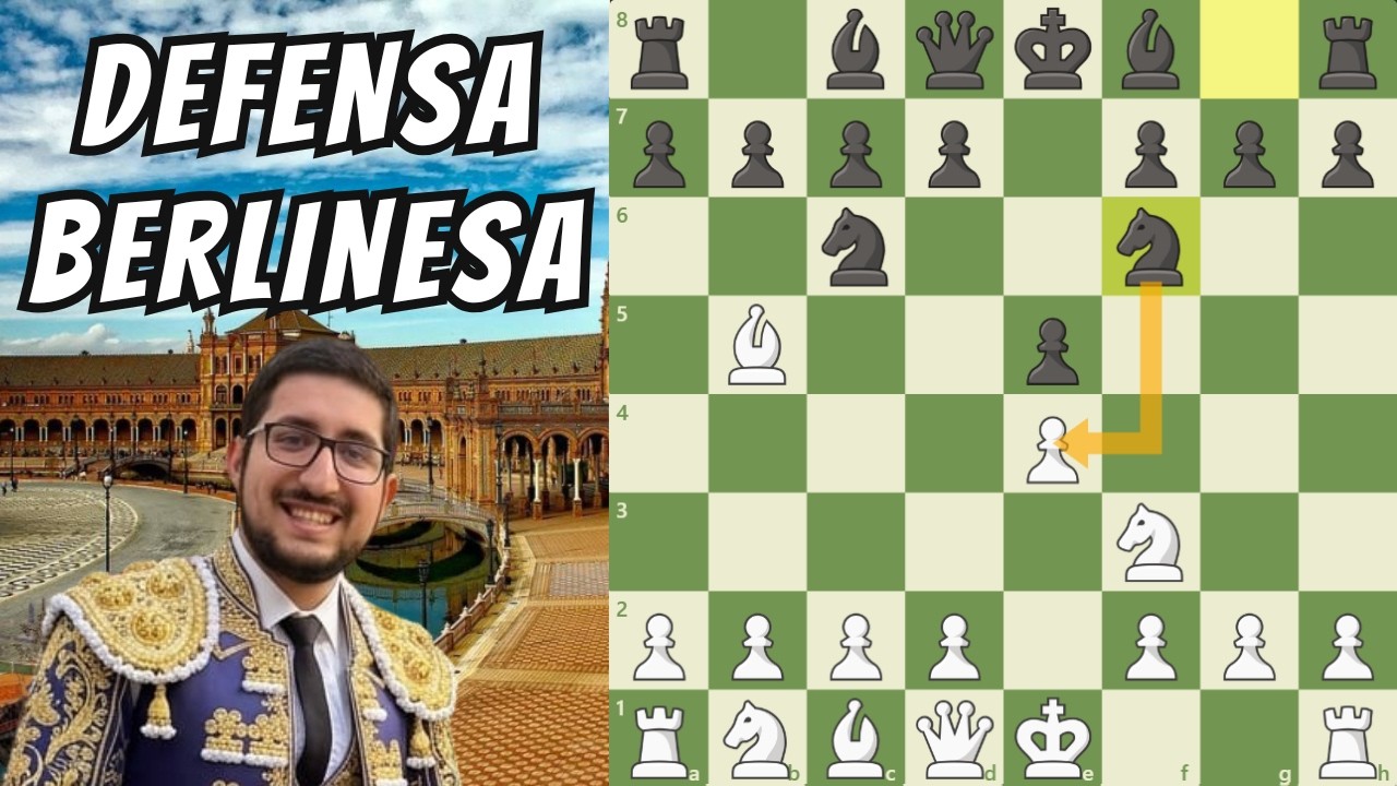 Apertura Española, parte 3, Defensa Berlinesa 1 !