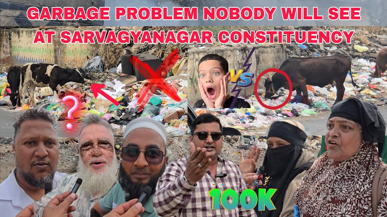 Big Program Garbage Public Review About  Garbage Sarvagyanagar Constituency Bengaluru 