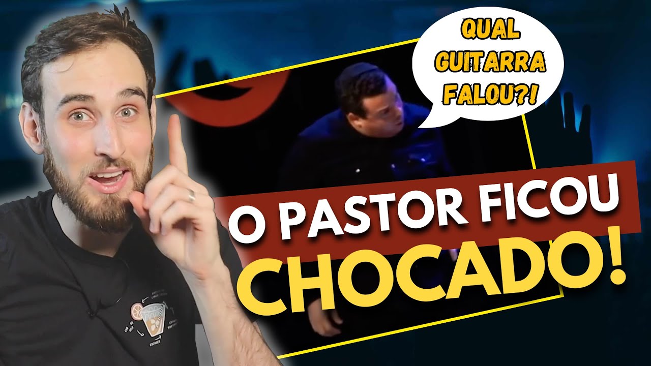 O Dia Que o GUITARRISTA Impressionou o Pastor! I Lick Deleo com TAB