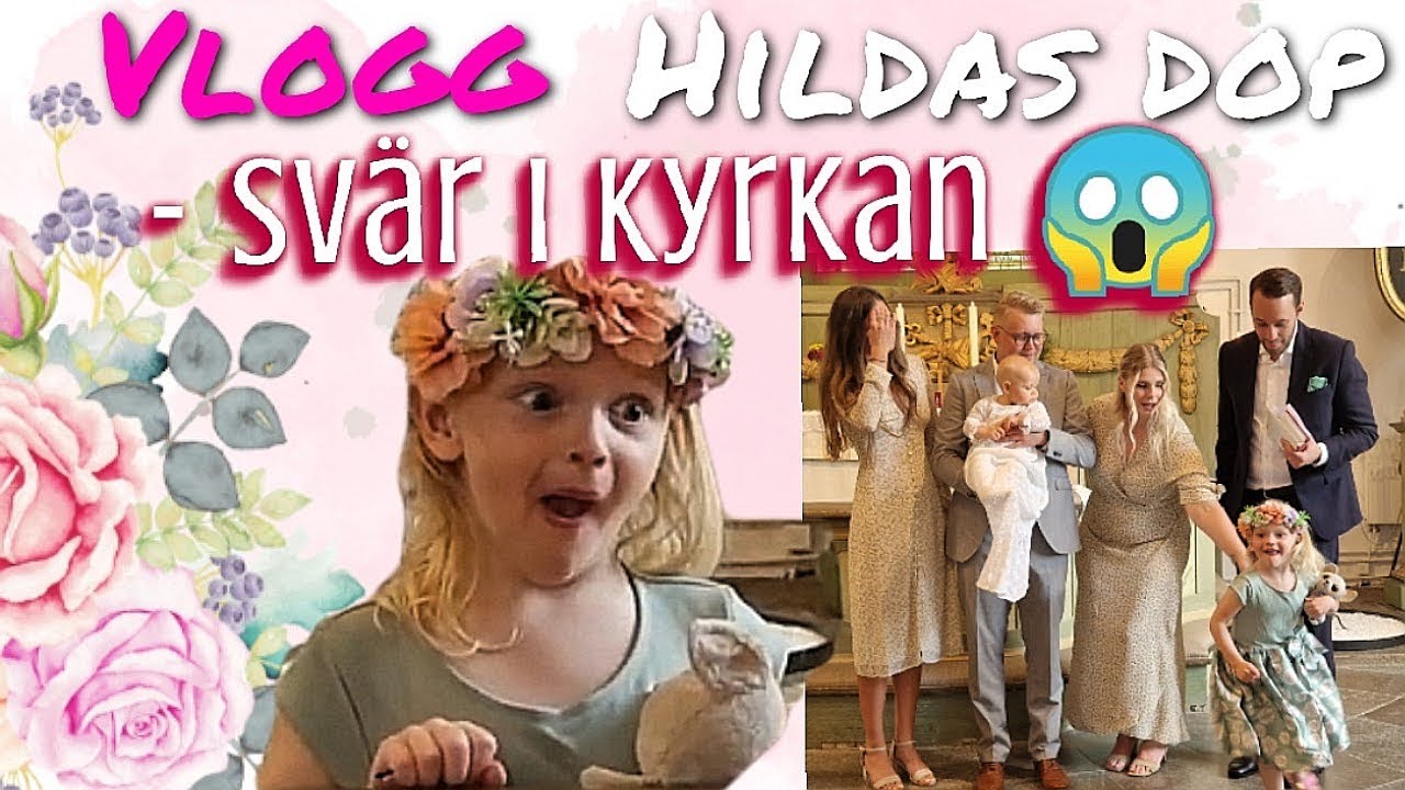 Hildas Dop I Svär i kyrkan!