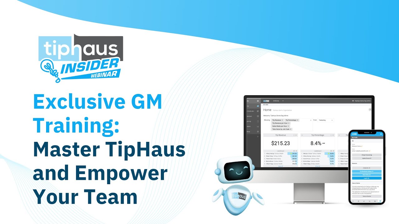 Webinar Recording | Exclusive GM Training: Master TipHaus & Empower Your Team