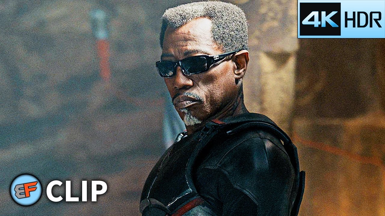 Meeting Blade, Elektra, Gambit & Laura | Deadpool & Wolverine (2024) 4K HDR Movie Clip