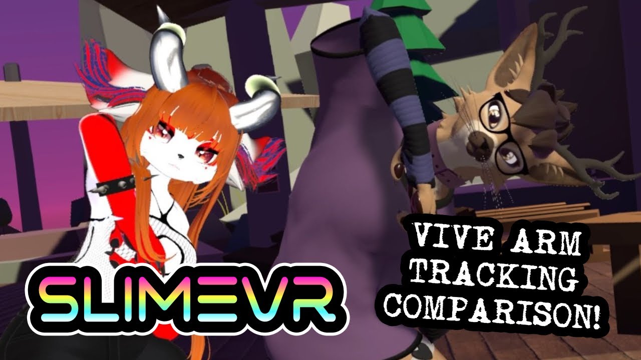 SlimeVR: Vive Arm Tracking Comparison!