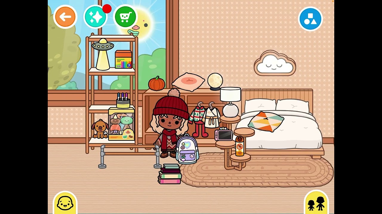 Toca boca First day of school/morning routine /tocarhea/